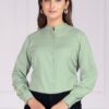 effortlessly stylish women's band collar formal shirts effortlessly stylish women's band collar formal shirts