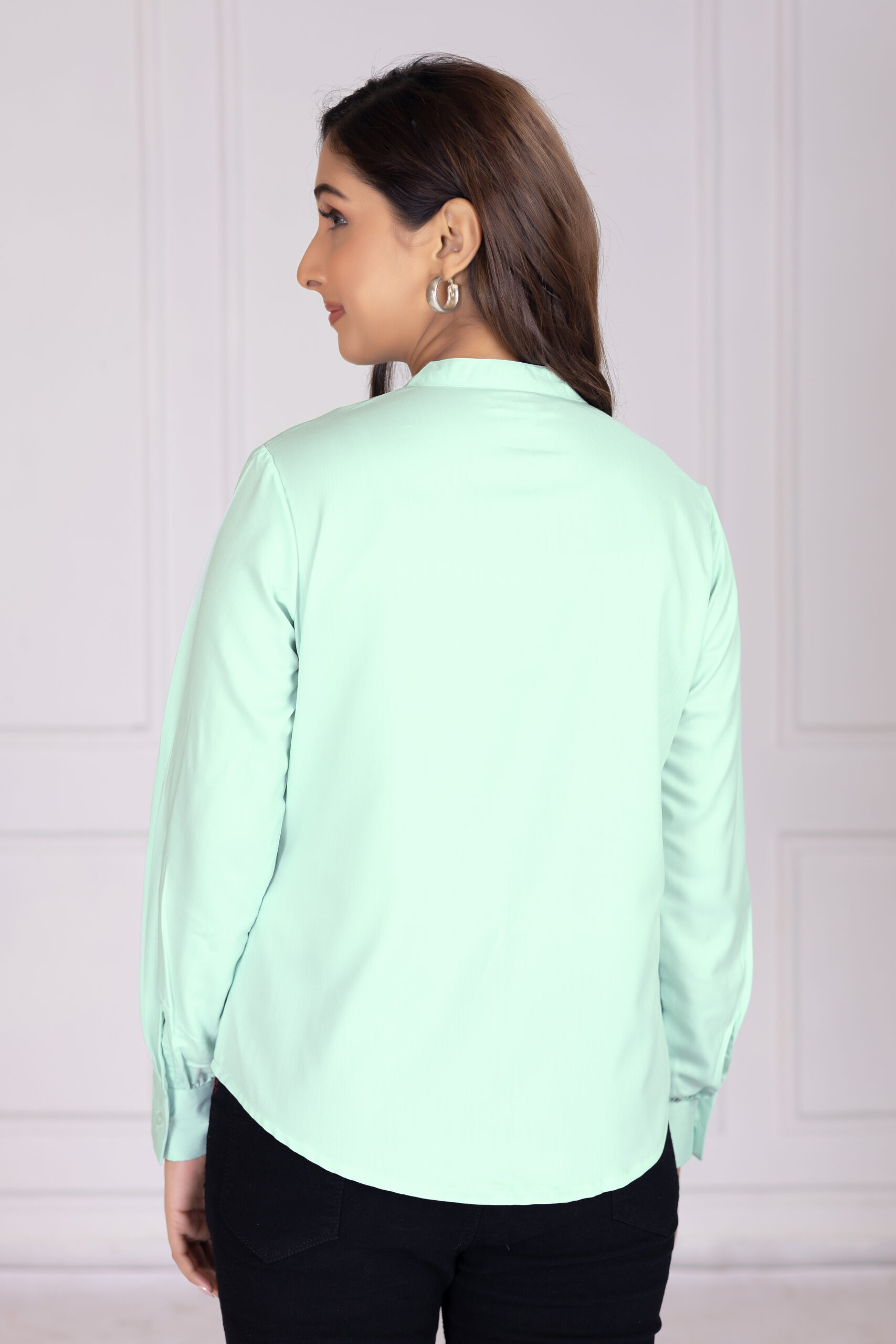 effortlessly stylish women's band collar formal shirts (copy) effortlessly stylish women's band collar formal shirts (copy)