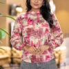 floral print full sleeve shirt for women smart casual & formal look