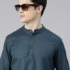 amous premium linen blend designer kurta, regular fit | casual ethnic wear | perfect for any occasion | linen blend fabric | elegant style| classic design
