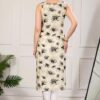 amous elegant abstract print straight kurti for women – comfortable ethnic wear for everyday sophistication
