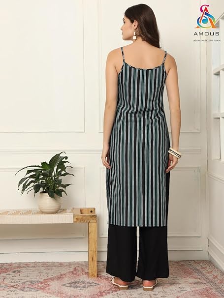 amous designer kurta set || round neck kurta and pant set || printed kurta set || straight kurta set for women