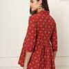 amous printed cotton long tunic top for women | short kurti for women | tunics top | tunics for women kurti | western office top | print tunic | print top | cotton print top