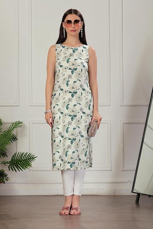 amous designer sleeveless kurti for women – classy abstract pattern, perfect for work or outing amous designer sleeveless kurti for women – classy abstract pattern, perfect for work or outing